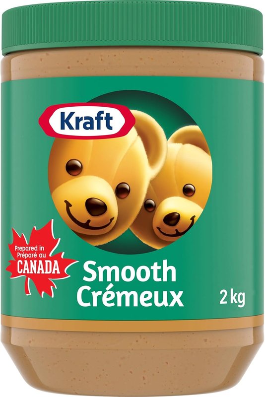 Kraft Smooth Peanut Butter, 2kg 2 kg (Pack of 1) Smooth Peanut Butter