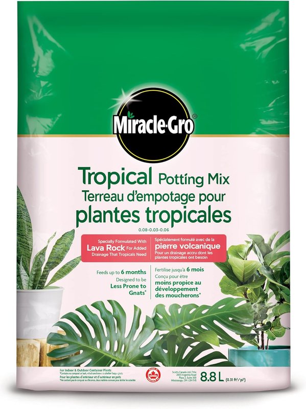 Miracle-Gro Tropical Potting Mix - 8.8 L