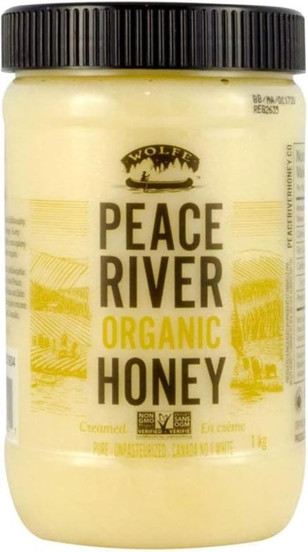 Peace River Organic Creamed Honey, 1 kg
