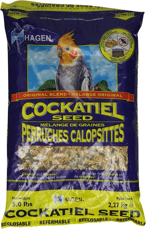 Hagen Cockatiel Staple VME Seed, 5-Pound