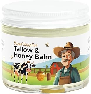 Tallow & Honey Balm Moisturizer MAKE SURE SELLER is "Based Supplies" under sold by