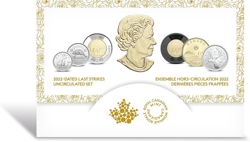 Royal Canadian Mint 2022-Dated Last Strikes Uncirculated Set