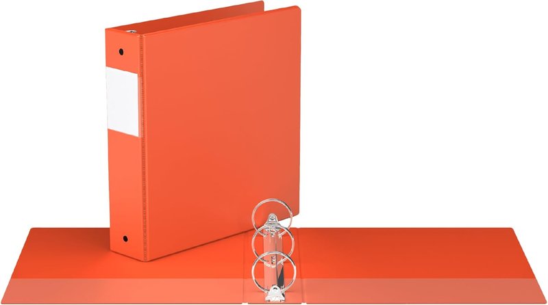 Easyview® Premium, 2" Round Ring, View Binder - Orange
