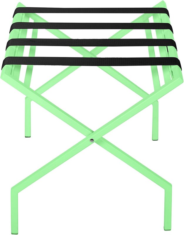 Innit Designs 13.16.01v Pamaleta Luggage Stand, Black On Mint (Vinyl)