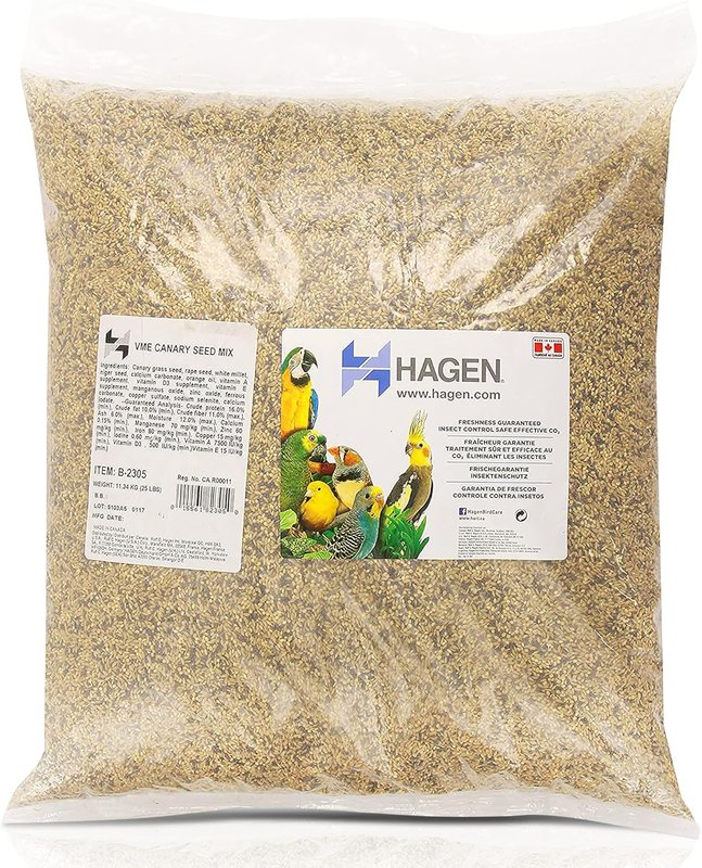 Hagen Canary Staple VME Seed, 25-Pound