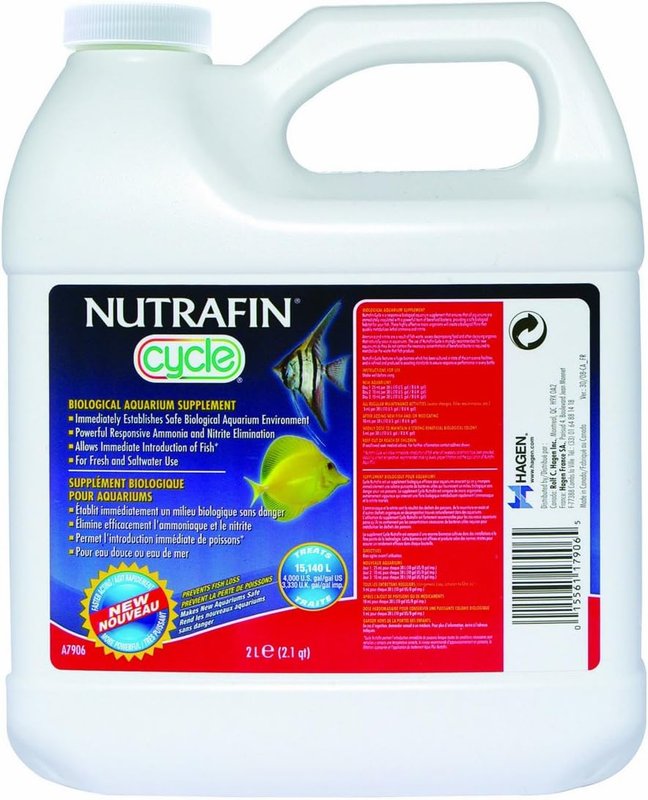 Nutrafin A7906 Cycle Biological Filter Supplement, 68-Ounce