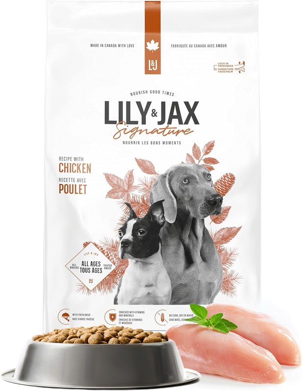 Dry Dog Food - No Corn or Soy - Protein Rich - Puppy Food - Adult Dog Food by Lily & Jax (Lamb, 2 kg (Pack of 1)) Lamb 2 kg (Pack of 1)