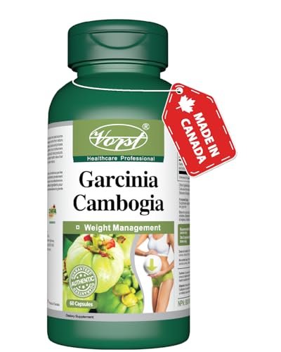 VORST Premium Garcinia Cambogia 5:1 Extract 1000mg Per Serving (5000mg raw fruit) 60 Capsules | Natural Weight Management & Gentle Appetite Suppressant Supplement for Smaller Appetites, Metabolism Efficiency and Digestive Health | Extra Strength Powder Pills | 1 Bottle