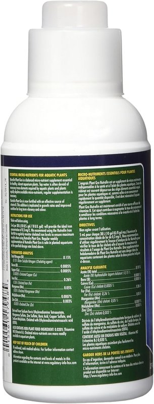 Nutrafin A7948 Plant GRO Iron Enriched, 8-1/2-Ounce 250.0 ml (Pack of 1)