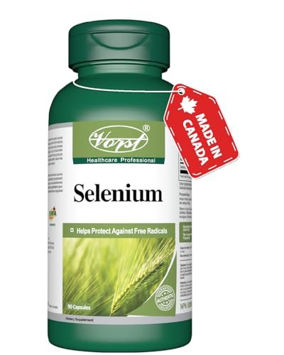 VORST Selenium 200mcg 90 Capsules | Antioxidant Supplement | For Men & Women | Powder Pills | 1 Bottle