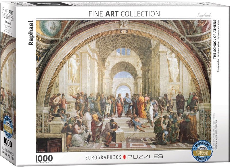 Eurographics 6000-4141 School of Athens by Raphael 1000-Piece Puzzle