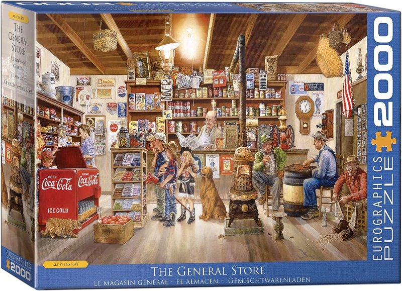 Eurographics 8220-5481 The General Store by Les Ray 2000Piece Puzzle
