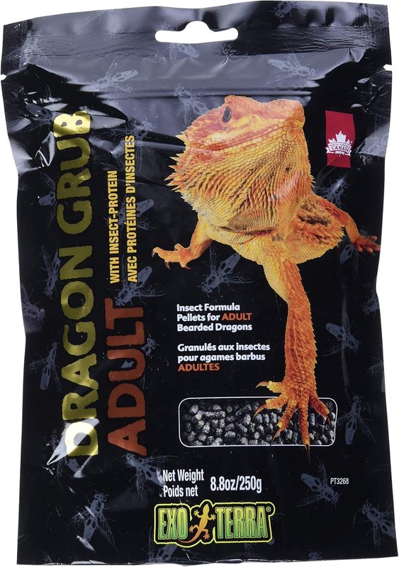 Exo Terra Dragon Grub Adult Bearded Dragons - 250g