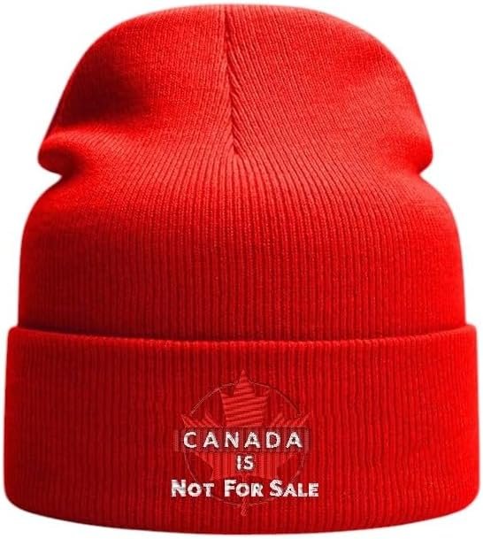 CANADA IS NOT FOR SALE Toque | Premium Warm Knit Beanie with Embroidered Patch | Soft & Cozy Winter Hat | Unisex, Men & Women | Canadian Made. Cranberry Canada hat, Canadian Made