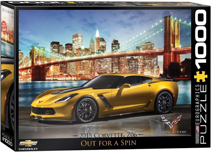 2015 Chevrolet Corvette Z06: Out for a Spin Jigsaw Puzzle (1000-Piece)