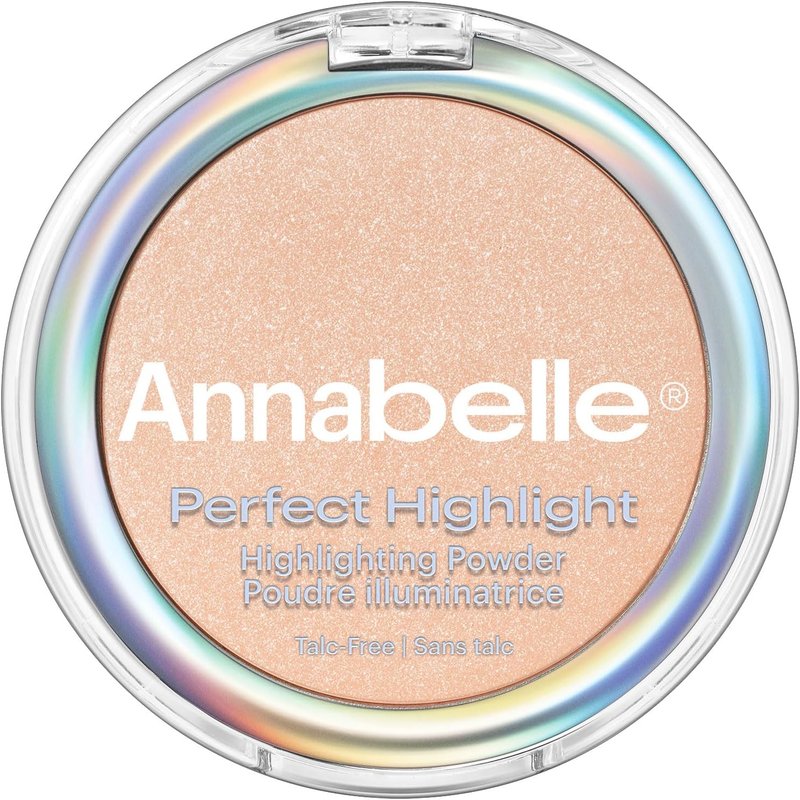 Annabelle Perfect Highlight Powder Talc-Free, Golden Diamond, Vegan, Cruelty-Free, Paraben-Free, Fragrance-Free, 3.0 g 3 g (Pack of 1) Golden Diamond