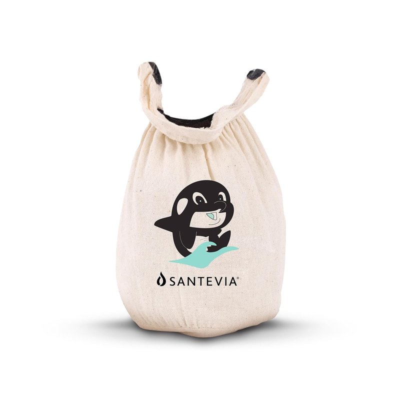 Organic Cotton Bath Faucet Filter by Santevia – Sensitive Skin Bathtub Water Purifier with Nourishing Minerals for Hair & Skin – Chlorine Filter | Made in Canada