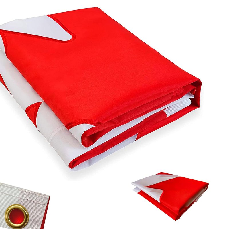 luxury Canadian Flag 3X6 Ft 250D Large Canada Flags Outdoor Indoor, Official Proportion 1:2 Embroidered Maple Leaf Durable Oxford Nylon Heavy Duty Canadian National Flag Home Garden Yard 36X72 inch