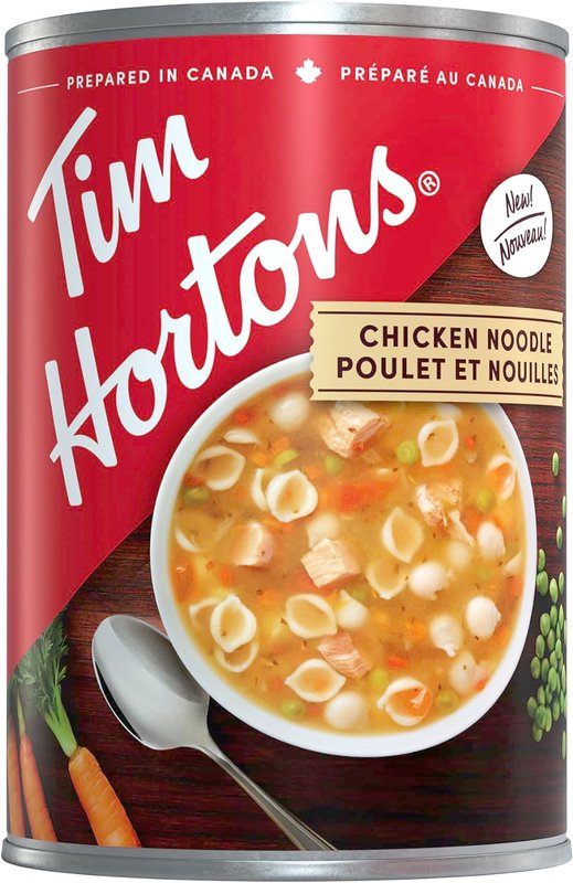 Tim Hortons Chicken Noodle Soup, Ready-to-Serve, 540mL Can