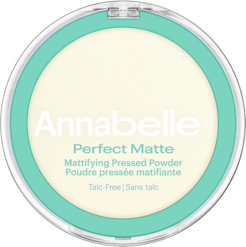 Annabelle Perfect Matte Pressed Powder Talc-Free, Vegan, Cruelty-Free, Non-Comedogenic, Paraben-Free, Fragrance-Free, Oil-Free, Hypoallergenic, 7.5 g