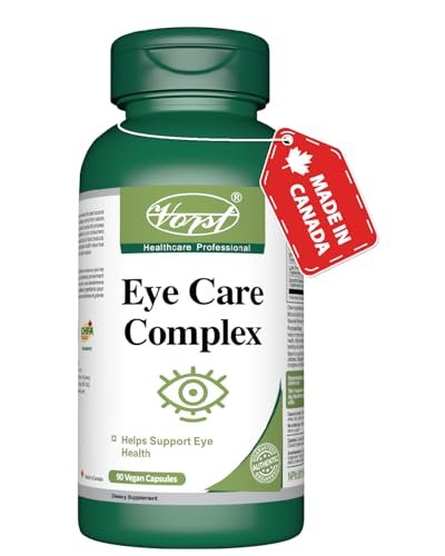 VORST Eye Care Supplement 90 Vegan Capsules | Contains Bilberry, Lutein, Zeaxanthin & Beta Carotene | Vision Complex for Eyesight & Dry Eyes | Non GMO | Powder Pills | Perfect for Adults (Including 50 plus) | 1 Bottle