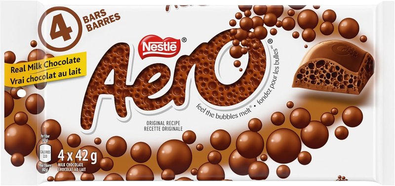 Nestlé AERO Multipack Candy Coated Chocolates, 4 x 42 g