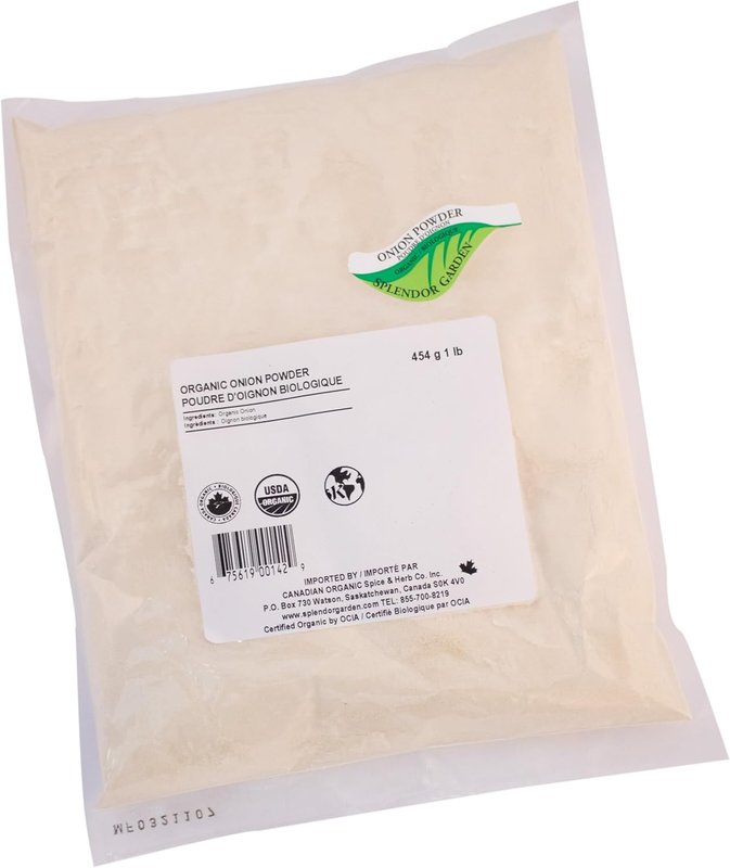 Splendor Garden Organic Onion Powder - 454 g
