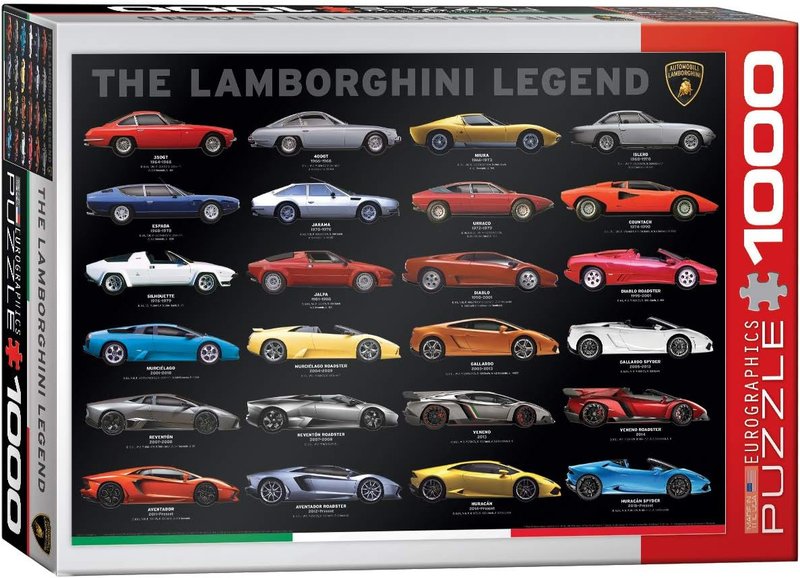Eurographics 6000-0822 The Lamborghini Legend 1000 Piece Puzzle