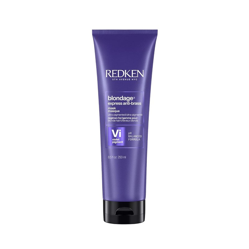 Redken Purple Hair Mask, Color Extend Blondage Express Anti-Brass, For Blonde and Highlighted Hair, 250 ML