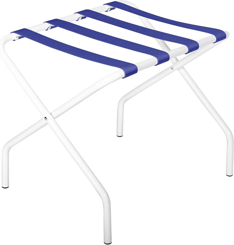 Innit Designs 13.02.28n Pamaleta Luggage Stand, Deep Blue On White