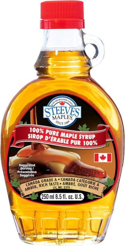 Steeves Maples - 100% Pure Maple Syrup Grade A Amber (250ml)