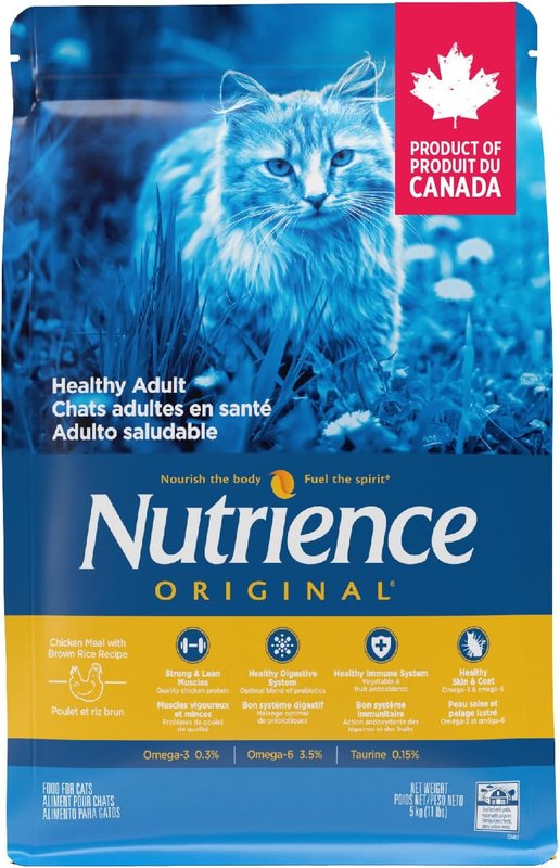 Nutrience Original Healthy Adult - Chicken Meal & Brown Rice - 5 kg (11 lbs)