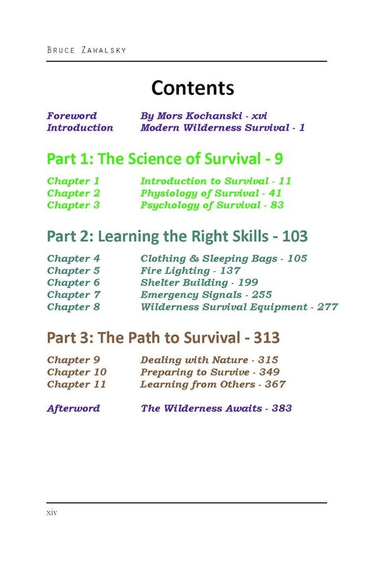 A Guide to Canadian Wilderness Survival