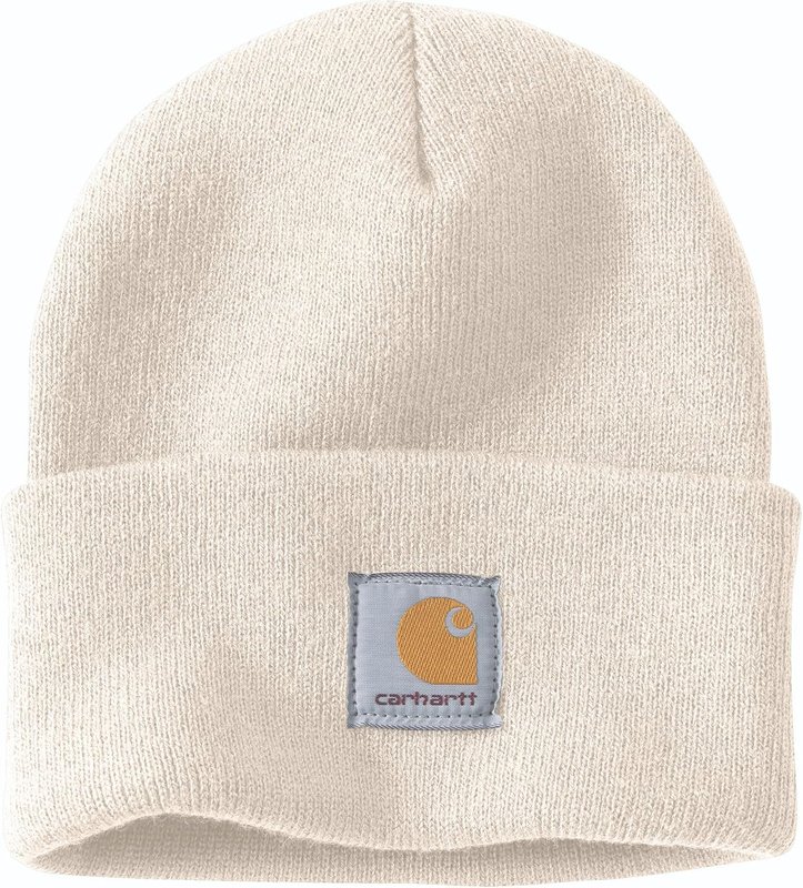 Carhartt Mens Acrylic Watch Hat A18 One Size Winter White