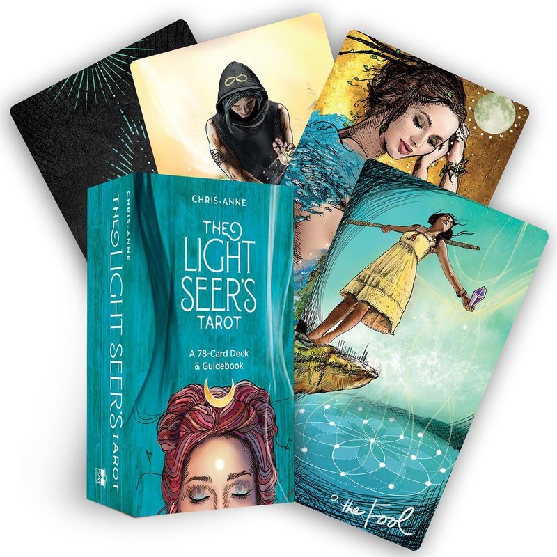 Light Seer's Tarot: A 78-Card Deck & Guidebook Multicolor